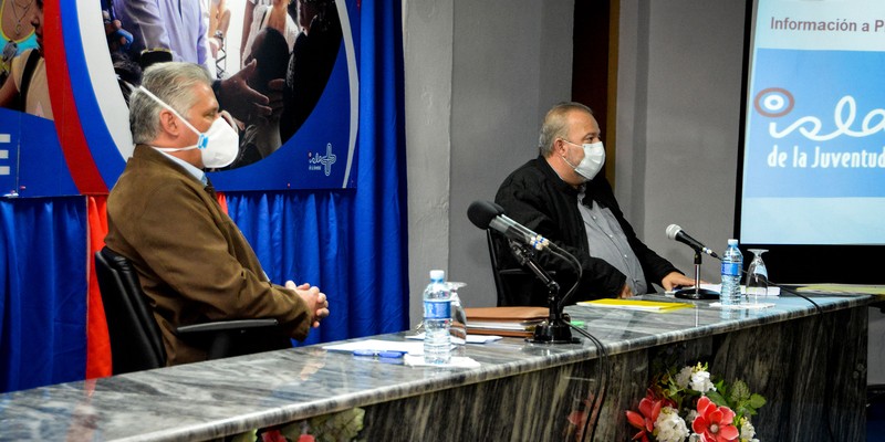 Encuentro con dirigentes provinciales y municipales - Isla de la Juventud