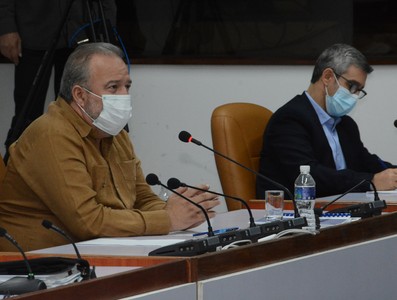 Reunión de Trabajo del Ministerio de la Informática y las Comunicaciones - Palacio de la Revolución