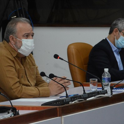 Reunión de Trabajo del Ministerio de la Informática y las Comunicaciones - Palacio de la Revolución