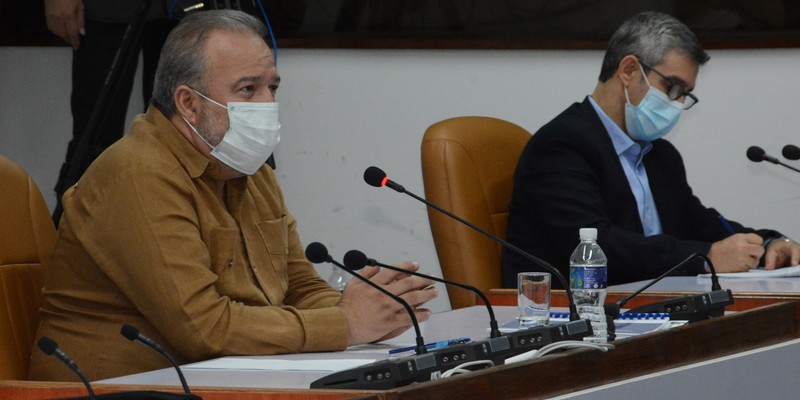 Reunión de Trabajo del Ministerio de la Informática y las Comunicaciones - Palacio de la Revolución