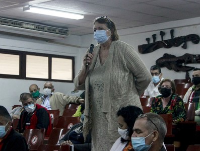 Encuentro con dirigentes provinciales y municipales - Villa Clara