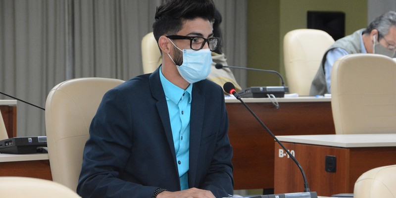 Reunión de Trabajo del Ministerio de Justicia (MINJUS), en el Palacio de la Revolución.   12 de marzo 2021   -   Fotos: Estudios Revolución