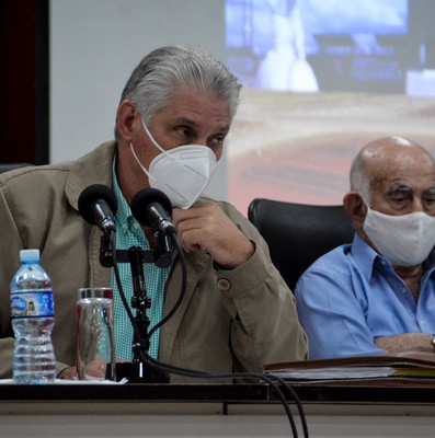 Encuentro con dirigentes provinciales y municipales - Artemisa