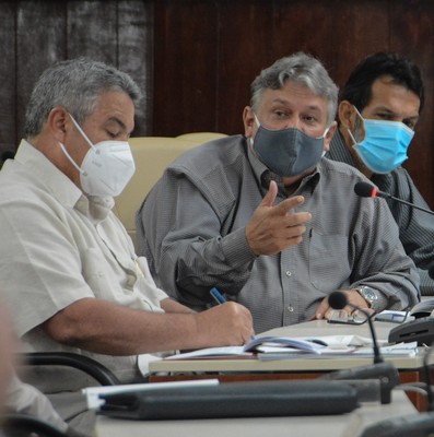 Reunión de Trabajo del Ministerio de Economía y Planificación   -  Marzo 2, 2021 - Palacio de la Revolución - Fotos: Estudios Revolución