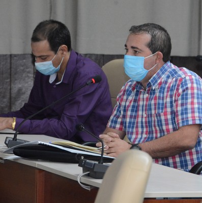 Reunión de Trabajo del Ministerio de la Construcción (MICONS), en el Palacio de la Revolución.   22 de marzo 2021   -   Fotos: Estudios Revolución