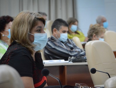 Reunión de Trabajo del Ministerio de Salud Pública - Palacio de la Revolución