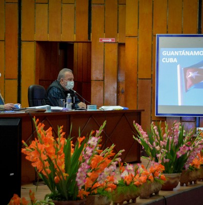 Encuentro con dirigentes provinciales y municipales - Guantánamo