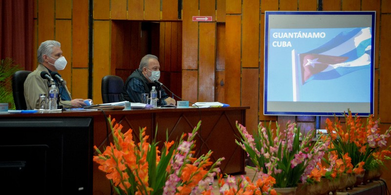 Encuentro con dirigentes provinciales y municipales - Guantánamo