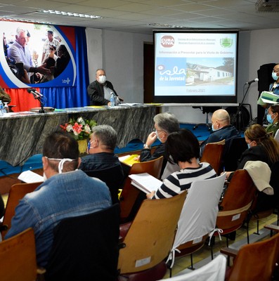 Encuentro con dirigentes provinciales y municipales - Isla de la Juventud