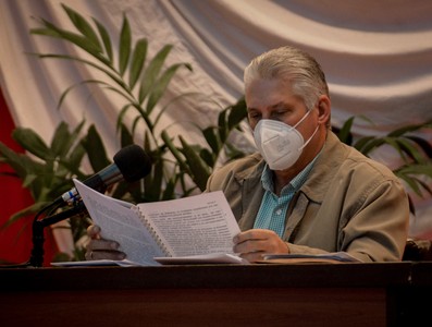 Encuentro con dirigentes provinciales y municipales - Pinar del Río