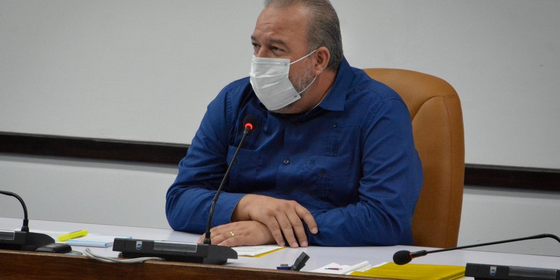Reunión de Trabajo de la Aduana General de la República -  Febrero 16, 2021 - Palacio de la Revolución