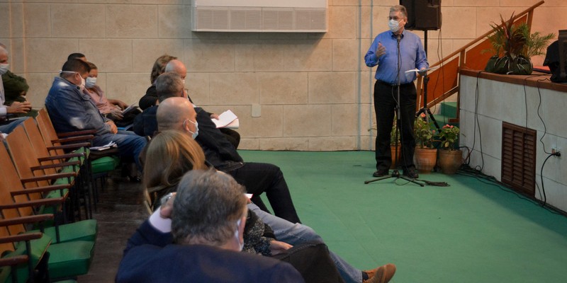 Encuentro con dirigentes provinciales y municipales - Pinar del Río