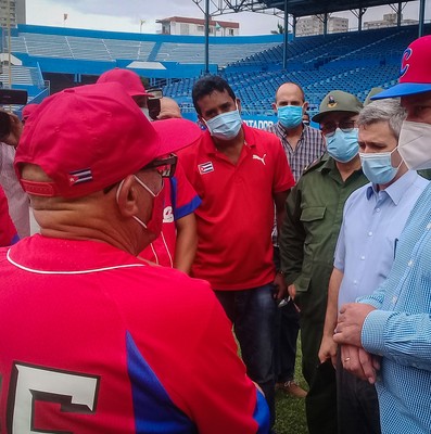 Encuentro con Equipo Cuba de Béisbol
