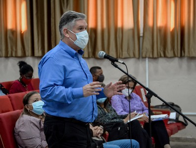 Encuentro con dirigentes provinciales y municipales - Artemisa