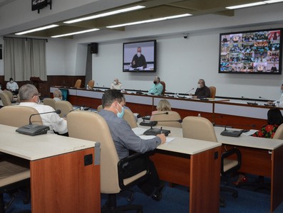Reunión de Trabajo del Ministerio de Salud Pública - Palacio de la Revolución