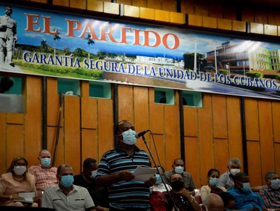 Encuentro con dirigentes provinciales y municipales - Guantánamo