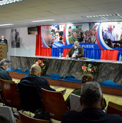 Encuentro con dirigentes provinciales y municipales - Isla de la Juventud