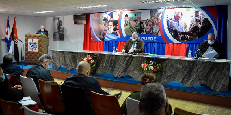 Encuentro con dirigentes provinciales y municipales - Isla de la Juventud
