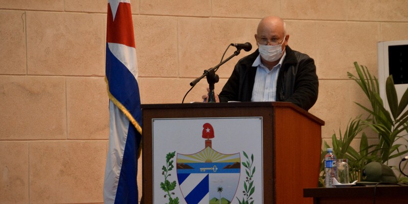 Encuentro con dirigentes provinciales y municipales - Pinar del Río