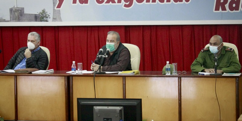 Encuentro con dirigentes provinciales y municipales - Villa Clara