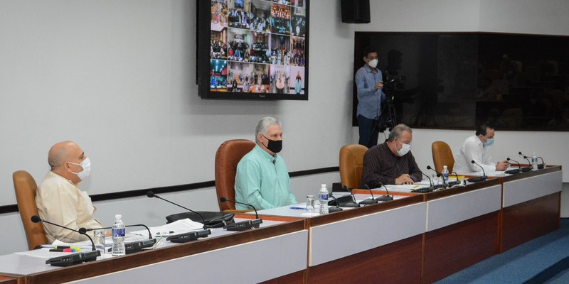 Reunión de Trabajo del Ministerio de Salud Pública - Palacio de la Revolución