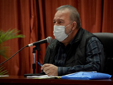 Encuentro con dirigentes provinciales y municipales - Guantánamo