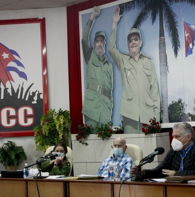 Encuentro con dirigentes provinciales y municipales - Villa Clara