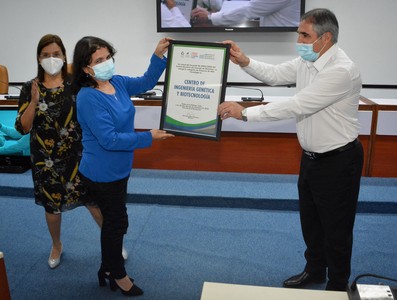 Reunión de trabajo de BIOCUBAFARMA - Febrero 11, 2021 - Palacio de la Revolución