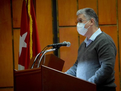 Encuentro con dirigentes provinciales y municipales - Guantánamo