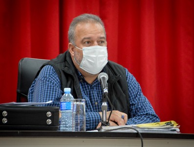 Encuentro con dirigentes provinciales y municipales - Artemisa