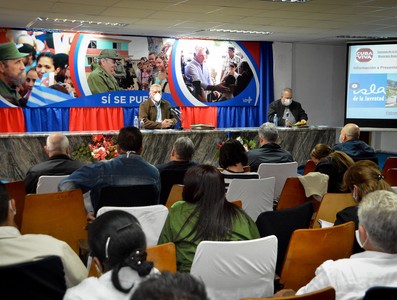 Encuentro con dirigentes provinciales y municipales - Isla de la Juventud