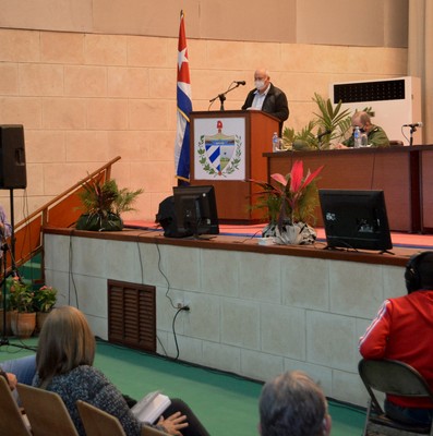 Encuentro con dirigentes provinciales y municipales - Pinar del Río