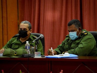Encuentro con dirigentes provinciales y municipales - Guantánamo