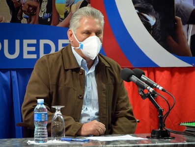 Encuentro con dirigentes provinciales y municipales - Isla de la Juventud