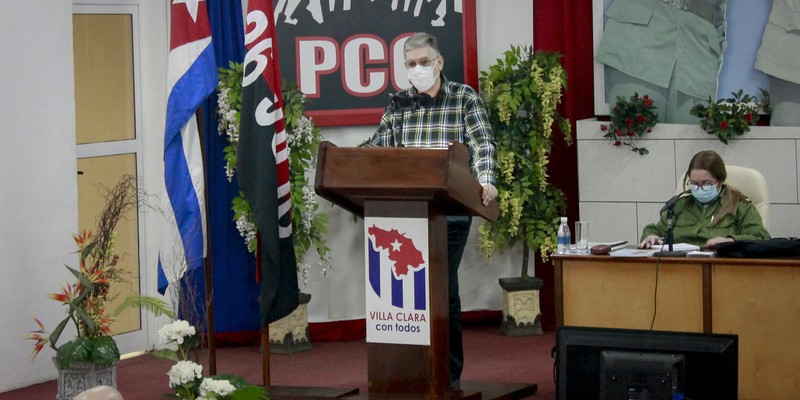 Encuentro con dirigentes provinciales y municipales - Villa Clara
