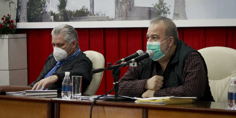Encuentro con dirigentes provinciales y municipales - Villa Clara