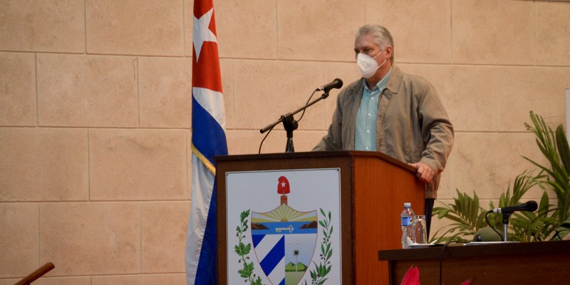 Encuentro con dirigentes provinciales y municipales - Pinar del Río