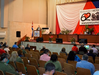 Encuentro con dirigentes provinciales y municipales - Pinar del Río