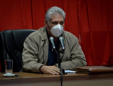 Encuentro con dirigentes provinciales y municipales - Santiago de Cuba