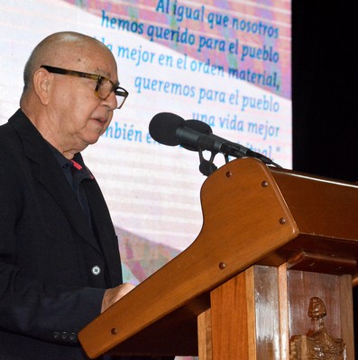 Acto oficial por el aniversario 60 de Palabras a los intelectuales efectuado en La Biblioteca Nacional el 28 de junio de 2021
