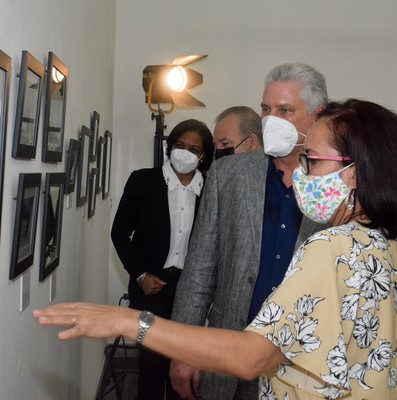Acto oficial por el aniversario 60 de Palabras a los intelectuales efectuado en La Biblioteca Nacional el 28 de junio de 2021