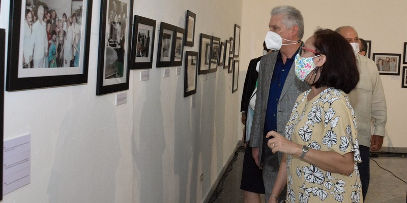 Acto oficial por el aniversario 60 de Palabras a los intelectuales efectuado en La Biblioteca Nacional el 28 de junio de 2021