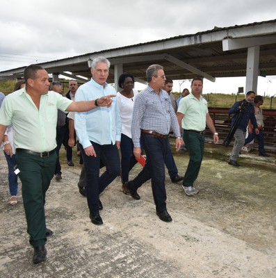 Segunda Visita Gubernamental encabezada por Díaz-Canel a la provincia Mayabeque