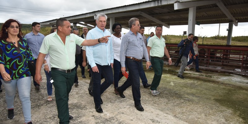 Segunda Visita Gubernamental encabezada por Díaz-Canel a la provincia Mayabeque
