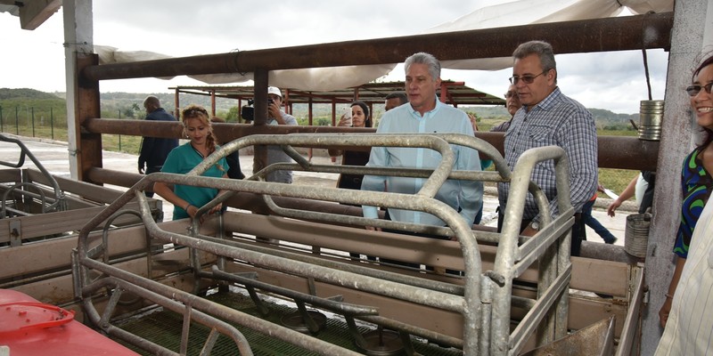 Segunda Visita Gubernamental encabezada por Díaz-Canel a la provincia Mayabeque