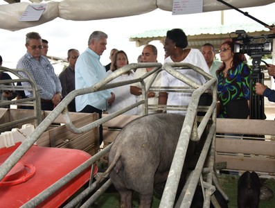 Segunda Visita Gubernamental encabezada por Díaz-Canel a la provincia Mayabeque
