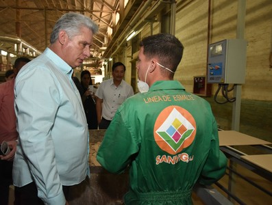 Segunda Visita Gubernamental encabezada por Díaz-Canel a la provincia Mayabeque