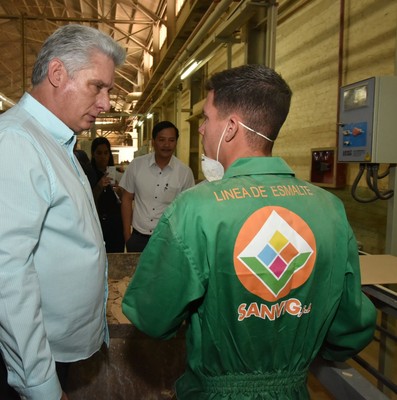 Segunda Visita Gubernamental encabezada por Díaz-Canel a la provincia Mayabeque