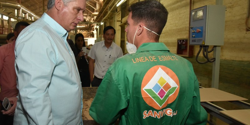 Segunda Visita Gubernamental encabezada por Díaz-Canel a la provincia Mayabeque