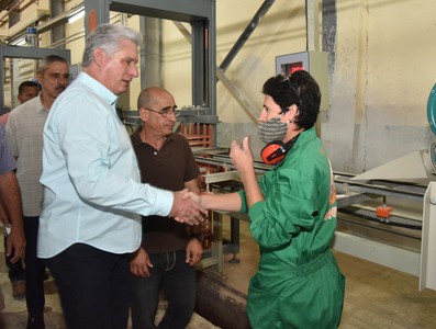 Segunda Visita Gubernamental encabezada por Díaz-Canel a la provincia Mayabeque